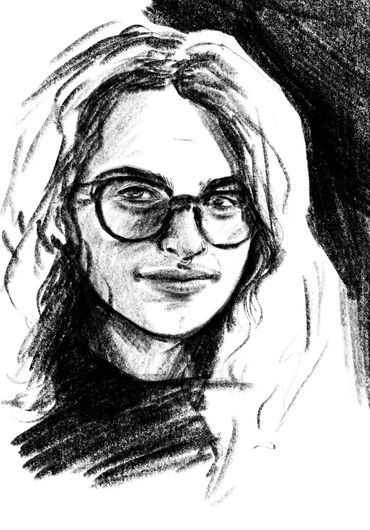 Sam Smith black and white portrait Mari Eimas-Dietrich