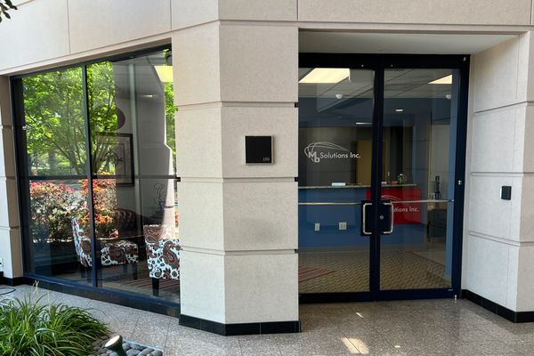 Entry way into corporate off location