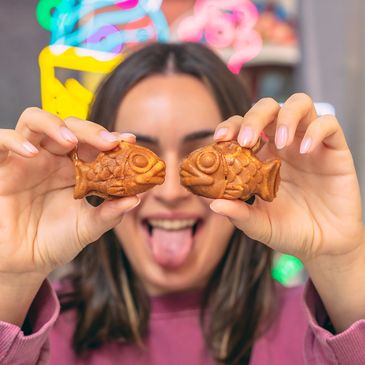 Mini taiyakis, nuestros tayakitos para los que el helado no es lo suyo. La Pecera ahora franquicia.
