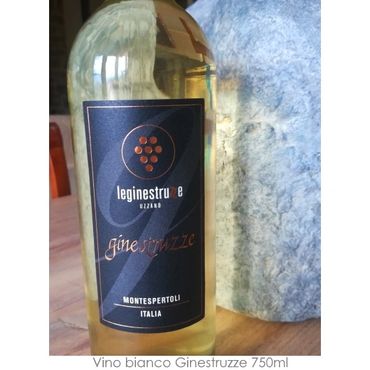 Vino bianco dei colli fiorentini a marchio Ginestruzze
