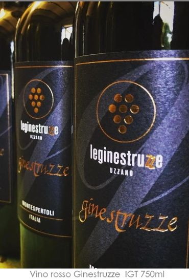 Il nostro vino rosso a marchio Ginestruzze