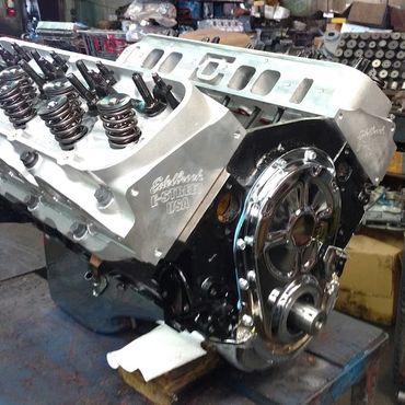 High performance 454ci BBC engine.