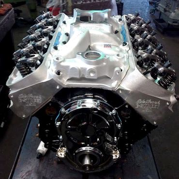 High performance 454ci BBC engine.