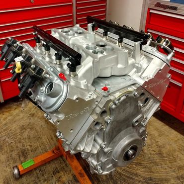 High performance NA 440ci LS7 engine.