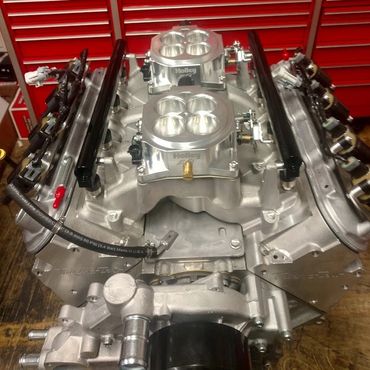High performance NA 440ci LS7 engine.