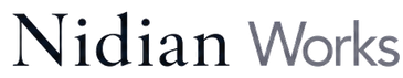 Logo reading 'Nidian Works' in a stylized font.