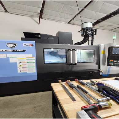 Machine Travels: 
X-Axis: 41.33" (1,050 mm)
Y-Axis: 22.44" (570 mm)
Z-Axis: 20.08" (510 mm)
12k RPM