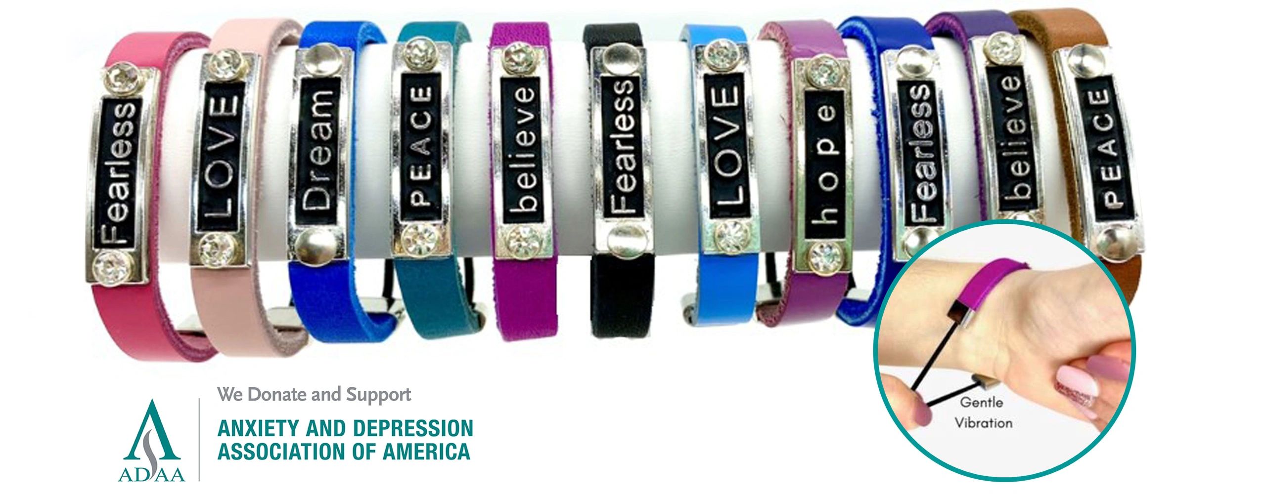 anxiety snap bracelet