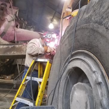 Heavy equipment welding, portable welding, indianapolis, zimmer, indiana, Hoosier machine