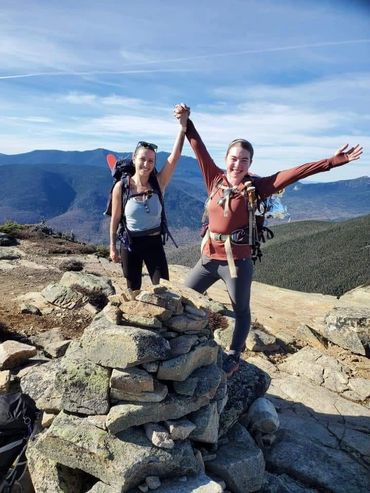 Two female hikers