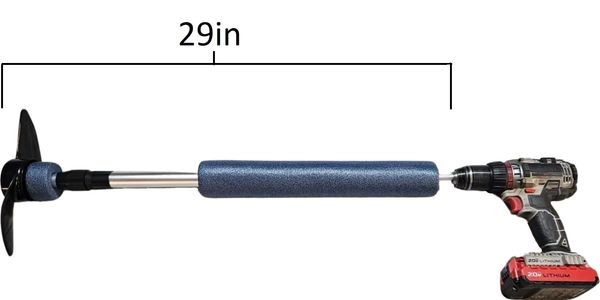 New extendable drill paddle