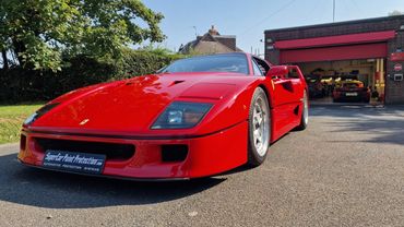 A typical example of a classic super car with our own made up XPEL PPF patterns.