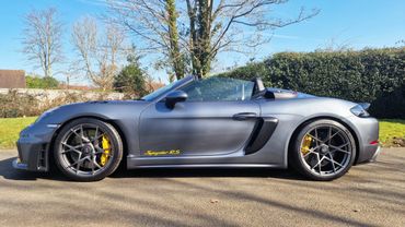 XPEL PPF paint protection film full coverage and Gyeon ceramic coating on this Porsche RS Spyder