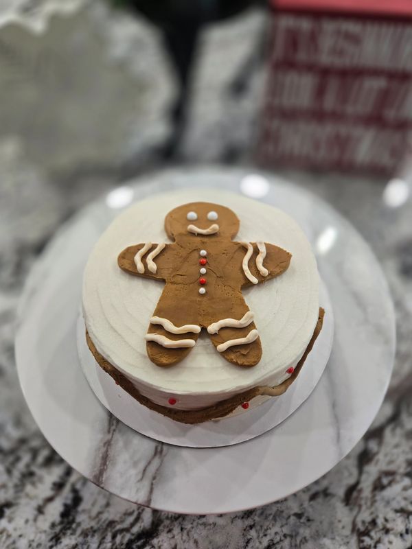 6-inch (2 layer) gingerbread cake