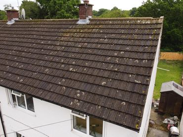 Drone roof inspection Crawley sussex