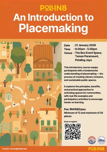 Trainer Lee Jia Ping develops Placemaking training materials for professionals and the public.