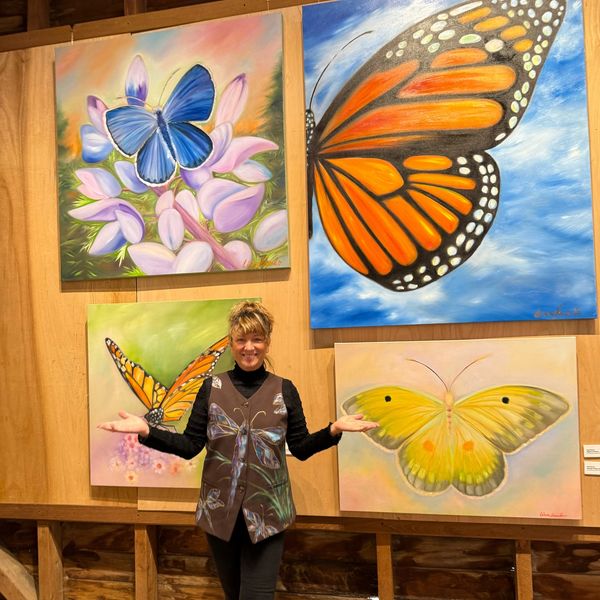 Lisa Fasulo Butterfly Paintings