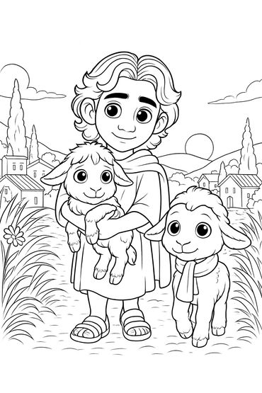 Lil' J, Olive and the Lost Lamb