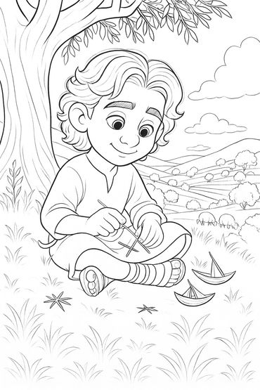 Lil J coloring page.