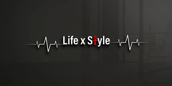 Life x Style logo with heartbeat line and red Ankh symbol.