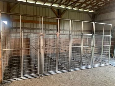 Dog Kennel Facility for boykin spaniels that stay at five springs kennels in Virginia.