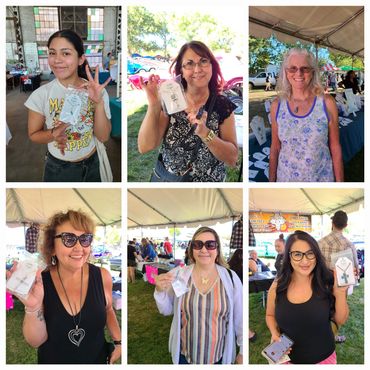 Happy Customers smiling  makes us happy at Changeout Jewelry