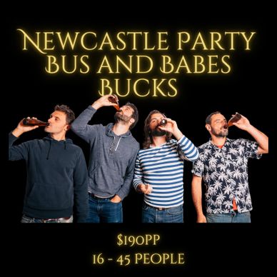Newcastle party bus bucks party, Newcastle bucks party, bucks party bus, stripper bucks party