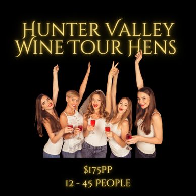 Hunter Valley Wine Tour Hens, hens party Hunter Valley, wine tour hens party, Newcastle party bus