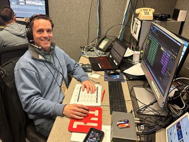 Kyle Ritchie actively operating Daktronics Show Control