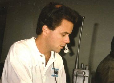 Owner of Ritchie Eventures producing the in-house videoboard show for a Carolina Panthers game