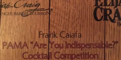 Frank Caiafa, Handle Bars NYC, Lexington Hotel, Waldorf Astoria, Bar Book