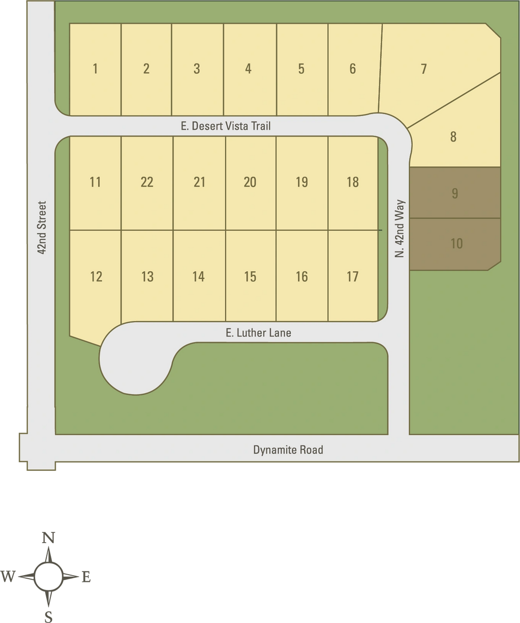 Site Plan - Saguaro Trails
