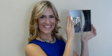 Model FT22-EN: The Small size, both directions mirror provides a wide view of the corridor in both d