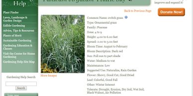 A website I go to over and over again, when I'm deciding if I want to try a new plant.  Terrific inf