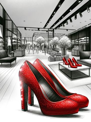 yellow brick road wizard of oz ruby red slippers dorothy 'red standard'