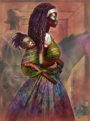 Destiny Walks
David Bruce Graves
18x24”, Digital & Acrylic