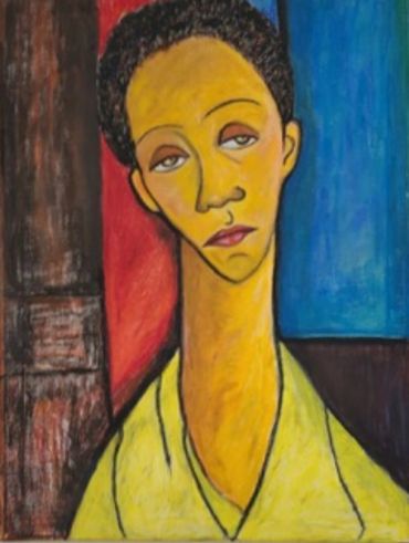My Take on a Modigliani Piece
Kimberly Virginia Johnson
16x20”, Pastel