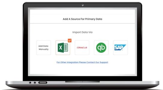 Easy data interface into application