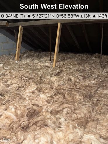 Loft Insulation installed by smart green homes team.