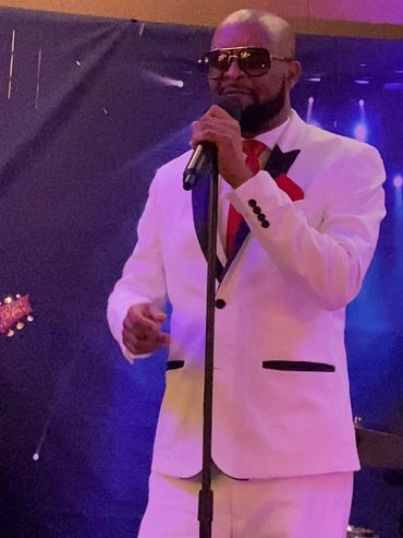 Blade Martin live on stage at the Signature Grand