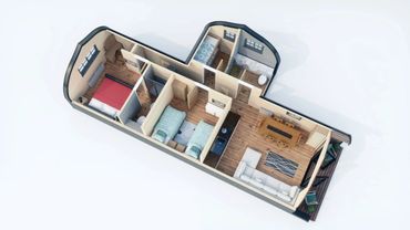 3d camping pod