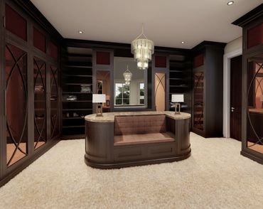3d luxury bedroom