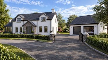 Modern house 3d cgi