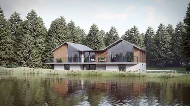 3d house montage