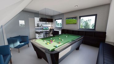 3d pool room