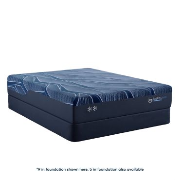 Serta iSeries NXG mattress and foundation with cooling and memory foam features.
