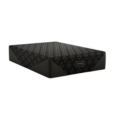 Black Beautyrest Black Hybrid mattress.