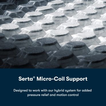 Close-up of Serta Micro-Coil mattress springs.