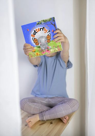 Can an Elephant be a Butterfly? Children's Picture Book about self-esteem.