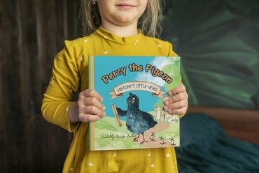 Percy The Pigeon History's Little Hero Children's Picture Book.